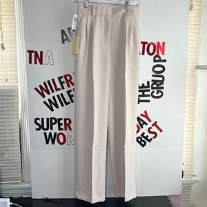 SZ 0 ARITZIA WILFRED ALANYA PANT IN VIN GRIS SHORT LENGTH